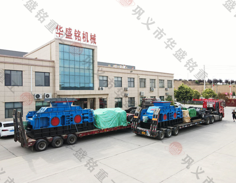 水泥廢料用什么破碎好？就用液壓對輥制砂機